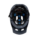 LEATT KASK ROWEROWY MTB ENDURO 4.0 (WYPINANA SZCZĘKA) V24 HELMET JUNGLE KOLOR GRANATOWY/BIAŁY ROZMIAR S (51-55 cm)