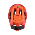 LEATT KASK ROWEROWY MTB ENDURO 4.0 (WYPINANA SZCZĘKA) V24 HELMET RED KOLOR CZERWONY ROZMIAR M (55-59 cm)
