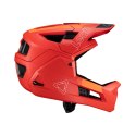 LEATT KASK ROWEROWY MTB ENDURO 4.0 (WYPINANA SZCZĘKA) V24 HELMET RED KOLOR CZERWONY ROZMIAR S (51-55 cm)