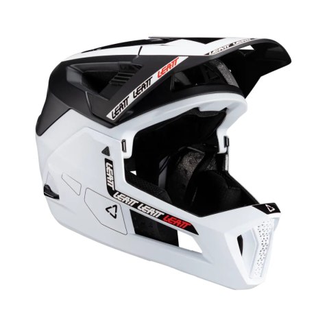 LEATT KASK ROWEROWY MTB ENDURO 4.0 (WYPINANA SZCZĘKA) V24 HELMET WHITE KOLOR BIAŁY/CZARNY ROZMIAR S (51-55 cm) LEATT KASK ROWEROWY MTB ENDURO 4.0 (WYPINANA SZCZĘKA) V24 HELMET WHITE KOLOR BIAŁY/CZARNY ROZMIAR S (51-55 cm)