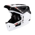 LEATT KASK ROWEROWY MTB ENDURO 4.0 (WYPINANA SZCZĘKA) V24 HELMET WHITE KOLOR BIAŁY/CZARNY ROZMIAR S (51-55 cm)