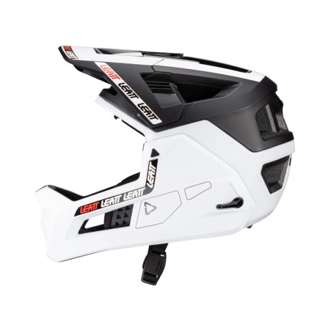 LEATT KASK ROWEROWY MTB ENDURO 4.0 (WYPINANA SZCZĘKA) V24 HELMET WHITE KOLOR BIAŁY/CZARNY ROZMIAR S (51-55 cm) LEATT KASK ROWEROWY MTB ENDURO 4.0 (WYPINANA SZCZĘKA) V24 HELMET WHITE KOLOR BIAŁY/CZARNY ROZMIAR S (51-55 cm)