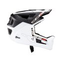 LEATT KASK ROWEROWY MTB ENDURO 4.0 (WYPINANA SZCZĘKA) V24 HELMET WHITE KOLOR BIAŁY/CZARNY ROZMIAR S (51-55 cm)