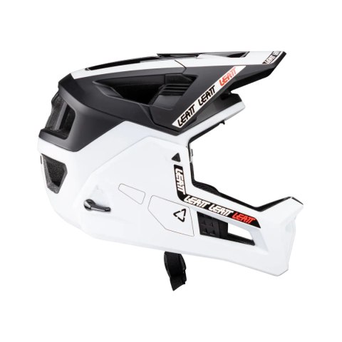 LEATT KASK ROWEROWY MTB ENDURO 4.0 (WYPINANA SZCZĘKA) V24 HELMET WHITE KOLOR BIAŁY/CZARNY ROZMIAR S (51-55 cm) LEATT KASK ROWEROWY MTB ENDURO 4.0 (WYPINANA SZCZĘKA) V24 HELMET WHITE KOLOR BIAŁY/CZARNY ROZMIAR S (51-55 cm)