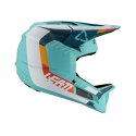 LEATT KASK ROWEROWY MTB GRAVITY 2.0 V24 HELMET FUEL KOLOR TURKUSOWY/BIAŁY/POMARAŃCZOWY ROZMIAR M (57-58 cm)