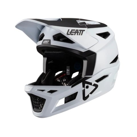LEATT KASK ROWEROWY MTB GRAVITY 4.0 V24 HELMET WHITE KOLOR BIAŁY ROZMIAR XL (61-62 cm) LEATT KASK ROWEROWY MTB GRAVITY 4.0 V24 HELMET WHITE KOLOR BIAŁY ROZMIAR XL (61-62 cm)
