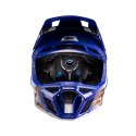 LEATT KASK ROWEROWY MTB GRAVITY 8.0 V24 HELMET ULTRABLUE KOLOR NIEBIESKI/BIAŁY ROZMIAR M (57-58 cm)