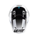 LEATT KASK ROWEROWY MTB GRAVITY 8.0 V24 HELMET WHITE KOLOR BIAŁY/CZARNY ROZMIAR L (59-60 cm)