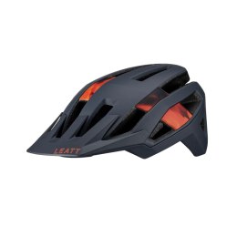 LEATT KASK ROWEROWY MTB TRAIL 3.0 V23 HELMET SHADOW KOLOR SZARY/POMARAŃCZOWY ROZMIAR L (59-63 cm)
