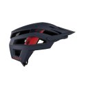 LEATT KASK ROWEROWY MTB TRAIL 3.0 V23 HELMET SHADOW KOLOR SZARY/POMARAŃCZOWY ROZMIAR M (55-59 cm)