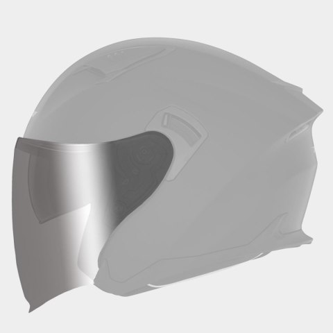 NOX KASK CZĘŚCI WIZJER/SZYBKA/SZYBA DO KASKU N130 KOLOR SREBRNE LUSTRO (CHROM)