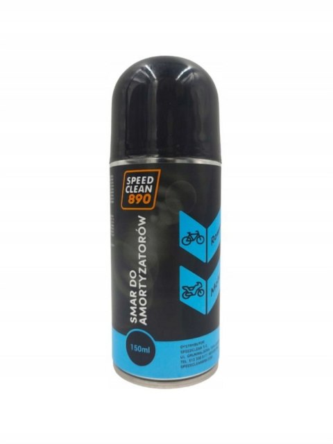 SPEEDCLEAN 890 SMAR DO AMORTYZATORÓW MOTOCYKLOWYCH I ROWEROWYCH W SPRAYU POJEMNOŚĆ 150ML SPEEDCLEAN 890 SMAR DO AMORTYZATORÓW MOTOCYKLOWYCH I ROWEROWYCH W SPRAYU POJEMNOŚĆ 150ML