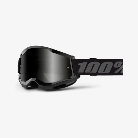 100 PROCENT GOGLE STRATA 2 SAND BLACK - SMOKE LENS - KOLOR CZARNY/SZARY SZYBKA PRZYCIEMNIANA 100 PROCENT GOGLE STRATA 2 SAND BLACK - SMOKE LENS - KOLOR CZARNY/SZARY SZYBKA PRZYCIEMNIANA