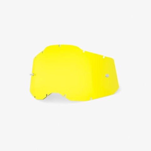 100 PROCENT RC2/AC2/ST2 REPLACEMENT LENS - YELLOW, SZYBA/SZYBKA DO GOGLI POJEDYNCZA RACECRAFT 2/ ACCURI 2/ STRATA 2 KOLOR ŻÓŁTY 100 PROCENT RC2/AC2/ST2 REPLACEMENT LENS - YELLOW, SZYBA/SZYBKA DO GOGLI POJEDYNCZA RACECRAFT 2/ ACCURI 2/ STRATA 2 KOLOR ŻÓŁTY