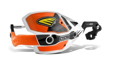CYCRA OSŁONY RĄK (HANDBARY-ALUMINIOWY RDZEŃ) Z MOCOWANIEM (28,6MM) MODEL ULTRA PROBEND RACER PACK CRM KOLOR BIAŁY/POMARAŃCZOWY CYCRA OSŁONY RĄK (HANDBARY-ALUMINIOWY RDZEŃ) Z MOCOWANIEM (28,6MM) MODEL ULTRA PROBEND RACER PACK CRM KOLOR BIAŁY/POMARAŃCZOWY