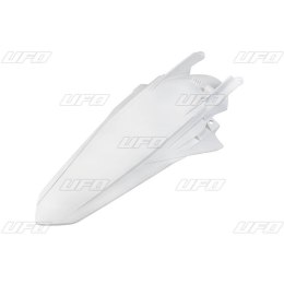UFO BŁOTNIK TYŁ KTM EXC 125 '20-'21, EXC/EXCF(EXC-F) 150/250/300/350/450/500 TPI '20-2023 KOLOR BIAŁY (Z PINAMI) ENDURO