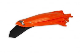 UFO BŁOTNIK TYŁ KTM EXC 125 '20-'21, EXC/EXCF(EXC-F) 150/250/300/350/450/500 TPI '20-2023 KOLOR POMARAŃCZOWY ( ENDURO Z LAMPKĄ L