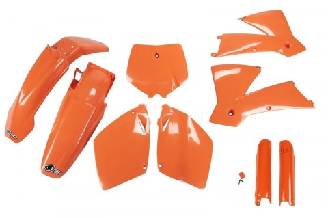 UFO KOMPLET PLASTIKÓW (FULL KIT) Z OSŁONAMI TELESKOPÓW (AMORTYZATORÓW) KTM SX-SXF '01-'02 KOLOR POMARAŃCZOWY (KT501E127) UFO KOMPLET PLASTIKÓW (FULL KIT) Z OSŁONAMI TELESKOPÓW (AMORTYZATORÓW) KTM SX-SXF '01-'02 KOLOR POMARAŃCZOWY (KT501E127)