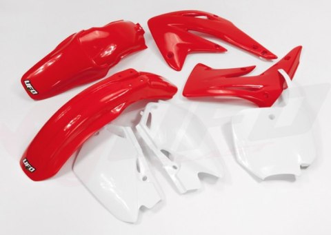 UFO KOMPLET PLASTIKÓW HONDA CR 85 '03-'17 KOLOR OEM (CZERWONY/BIAŁY) (HO109E999) UFO KOMPLET PLASTIKÓW HONDA CR 85 '03-'17 KOLOR OEM (CZERWONY/BIAŁY) (HO109E999)