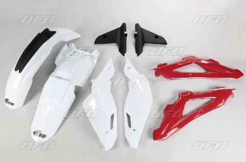 UFO KOMPLET PLASTIKÓW HUSQVARNA TC 250/300/450 '09-'13 KOLOR OEM (BIAŁY/CZERWONY/CZARNY) (HU610E999) UFO KOMPLET PLASTIKÓW HUSQVARNA TC 250/300/450 '09-'13 KOLOR OEM (BIAŁY/CZERWONY/CZARNY) (HU610E999)