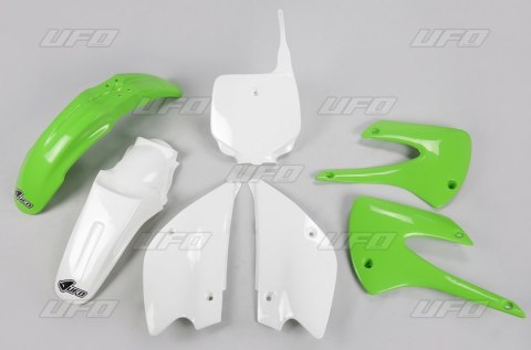 UFO KOMPLET PLASTIKÓW KAWASAKI KX 85 '01- '13 RESTYLING KOLOR OEM '13 (ZIELONY/BIAŁY) (KA218KE999) UFO KOMPLET PLASTIKÓW KAWASAKI KX 85 '01- '13 RESTYLING KOLOR OEM '13 (ZIELONY/BIAŁY) (KA218KE999)