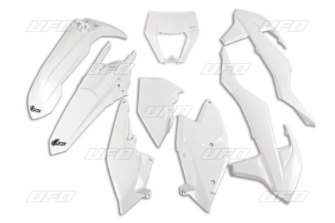 UFO KOMPLET PLASTIKÓW KTM EXC/EXC-F TPI '17-'19 Z OSŁONĄ LAMPY KOLOR BIAŁY (KT523E047) UFO KOMPLET PLASTIKÓW KTM EXC/EXC-F TPI '17-'19 Z OSŁONĄ LAMPY KOLOR BIAŁY (KT523E047)