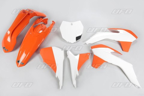 UFO KOMPLET PLASTIKÓW KTM SX/SXF '13-'15, SX 250 '16, KOLOR OEM '15 (POMARAŃCZOWY/BIAŁY) (KT515E999W) UFO KOMPLET PLASTIKÓW KTM SX/SXF '13-'15, SX 250 '16, KOLOR OEM '15 (POMARAŃCZOWY/BIAŁY) (KT515E999W)