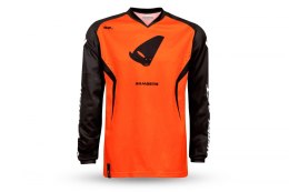 UFO KOSZULKA BAMBERG JERSEY CROSS KOLOR POMARAŃCZOWY/CZARNY ROZMIAR XXXL - KOLEKCJA 2024