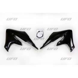 UFO OSŁONY CHŁODNICY YAMAHA YZF 250 '19-'22, WRF 250 '20-'25, YZF 450 '18-22, WRF 450 '19-'25 KOLOR CZARNY