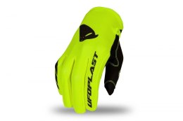 UFO RĘKAWICE SKILL JUNIOR CROSS / MTB / E-BIKE KOLOR ŻÓŁTY FLUO ROZMIAR XS - KOLEKCJA 2024