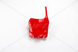 UFO TABLICA NA NUMER STARTOWY HONDA CRF 450R 13-16, CRF 250R 14-17 KOLOR CZERWONY
