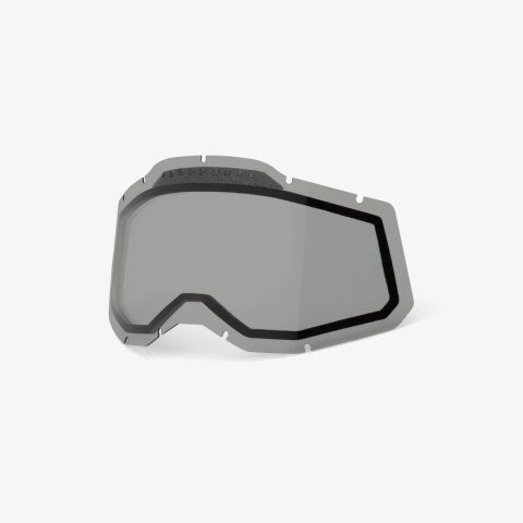 100 PROCENT RC2/AC2/ST2 REPLACEMENT - DUAL PANESMOKE LENS 100 PROCENT RC2/AC2/ST2 REPLACEMENT - DUAL PANESMOKE LENS