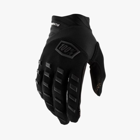 100 PROCENT RĘKAWICE CROSS/ENDURO AIRMATIC BLACK/CHARCOAL KOLOR CZARNY ROZMIAR S 100 PROCENT RĘKAWICE CROSS/ENDURO AIRMATIC BLACK/CHARCOAL KOLOR CZARNY ROZMIAR S