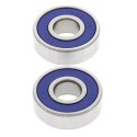 ALL BALLS ŁOŻYSKA KOŁA PRZEDNIEGO Z USZCZELNIACZAMI APRILIA RS50 99-05, COBRA CM 50 04-06, CX 50 07-08, PW3 50 03-06, TYLNEGO CO