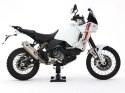 CROSSPRO GMOLE ALUMINIOWE OSŁONY SILNIKA I CHŁODNIC DUCATI DESERT X '22- (PASUJĄ DO ORYGINALNEJ PŁYTY POD SILNIK) KOLOR CZARNY