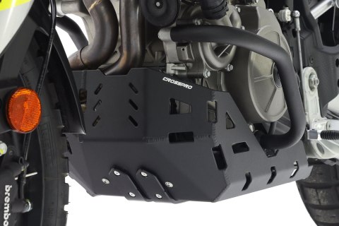 CROSSPRO OSŁONA SILNIKA ALUMINIOWA APRILIA TUAREG 660 '22- KOLOR CZARNY MAT CROSSPRO OSŁONA SILNIKA ALUMINIOWA APRILIA TUAREG 660 '22- KOLOR CZARNY MAT
