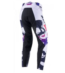 KENNY RACING SPODNIE CROSS/ENDURO MODEL PERFORMANCE FLUID KOLOR BIAŁY/CZERWONY/CZARNY ROZMIAR 36