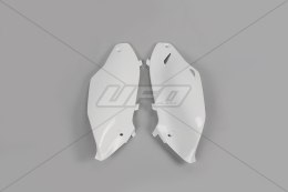 UFO BOCZKI TYLNE KAWASAKI KXF 250 '13-'16, KXF 450 '12-'15 KOLOR BIAŁY
