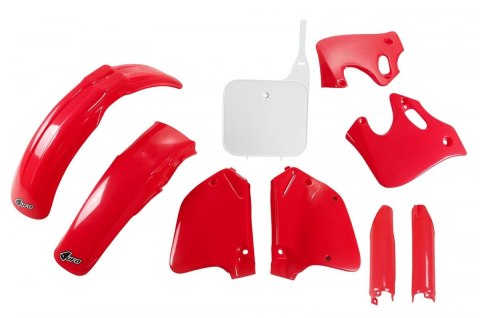 UFO KOMPLET PLASTIKÓW (FULL KIT) Z OSŁONAMI TELESKOPÓW (AMORTYZATORÓW) HONDA CR 125 '93-'94, CR 250 '92-'94 KOLOR OEM (CZERWONY/ UFO KOMPLET PLASTIKÓW (FULL KIT) Z OSŁONAMI TELESKOPÓW (AMORTYZATORÓW) HONDA CR 125 '93-'94, CR 250 '92-'94 KOLOR OEM (CZERWONY/