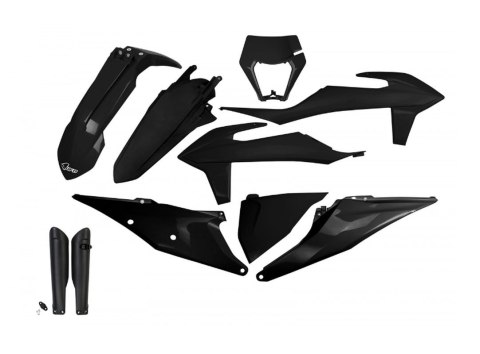 UFO KOMPLET PLASTIKÓW (FULL KIT) Z OSŁONAMI TELESKOPÓW (AMORTYZATORÓW) KTM EXC 125 '20-'21, EXC 250 / 300 TPI '20-'23, EXC-F 250 UFO KOMPLET PLASTIKÓW (FULL KIT) Z OSŁONAMI TELESKOPÓW (AMORTYZATORÓW) KTM EXC 125 '20-'21, EXC 250 / 300 TPI '20-'23, EXC-F 250