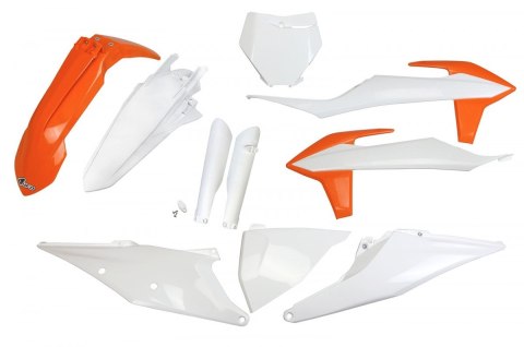 UFO KOMPLET PLASTIKÓW (FULL KIT) Z OSŁONAMI TELESKOPÓW (AMORTYZATORÓW) KTM SX 125/150/250 '19-'22, SXF (SX-F) 250/350/450 '19-'2 UFO KOMPLET PLASTIKÓW (FULL KIT) Z OSŁONAMI TELESKOPÓW (AMORTYZATORÓW) KTM SX 125/150/250 '19-'22, SXF (SX-F) 250/350/450 '19-'2