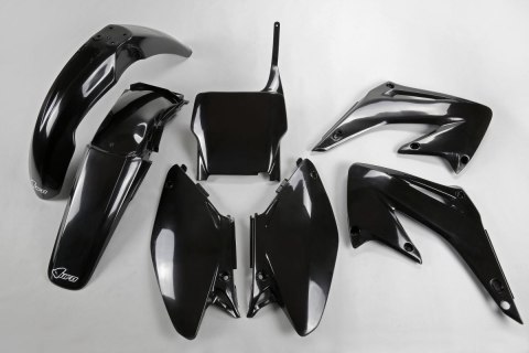 UFO KOMPLET PLASTIKÓW HONDA CR 125/250 '04-'07, KOLOR CZARNY UFO KOMPLET PLASTIKÓW HONDA CR 125/250 '04-'07, KOLOR CZARNY
