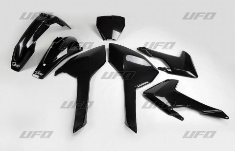 UFO KOMPLET PLASTIKÓW HUSQVARNA TC/FC 125/250/300/350/450 '16-'18 (Z WYJĄTKIEM TC 250 '16) KOLOR CZARNY (HU616E001) UFO KOMPLET PLASTIKÓW HUSQVARNA TC/FC 125/250/300/350/450 '16-'18 (Z WYJĄTKIEM TC 250 '16) KOLOR CZARNY (HU616E001)