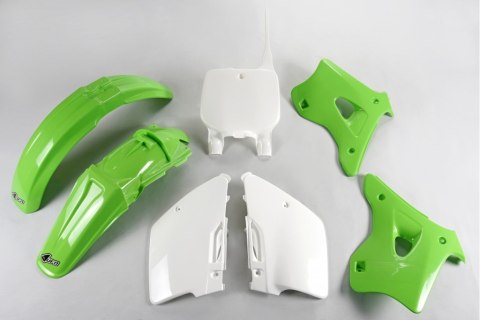 UFO KOMPLET PLASTIKÓW KAWASAKI KX 125 / 250 '96-'98 KOLOR OEM (ZIELONY/BIAŁY) (KA192E999) UFO KOMPLET PLASTIKÓW KAWASAKI KX 125 / 250 '96-'98 KOLOR OEM (ZIELONY/BIAŁY) (KA192E999)