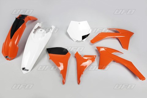 UFO KOMPLET PLASTIKÓW KTM SXF '11-'12, SX '12 KOLOR OEM (POMARAŃCZOWY/BIAŁY) (KT510E999) UFO KOMPLET PLASTIKÓW KTM SXF '11-'12, SX '12 KOLOR OEM (POMARAŃCZOWY/BIAŁY) (KT510E999)