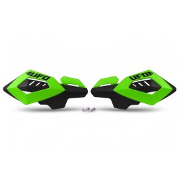 UFO OSŁONY RĄK (HANDBARY) ARCHES KOLOR ZIELONY (Z MOCOWANIAMI 22MM)