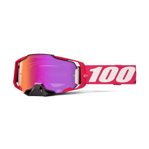 100 PROCENT GOGLE ARMEGA HIPER KLOUG - MIRROR DARK RED LENS - KOLOR RÓŻOWY/BIAŁY/CZARNY SZYBKA CZERWONE LUSTRO 100 PROCENT GOGLE ARMEGA HIPER KLOUG - MIRROR DARK RED LENS - KOLOR RÓŻOWY/BIAŁY/CZARNY SZYBKA CZERWONE LUSTRO
