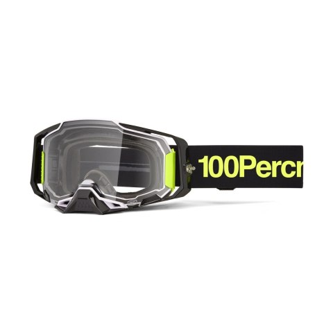 100 PROCENT GOGLE ARMEGA ORBAN - CLEAR LENS - KOLOR CZARNY/ŻÓŁTY SZYBKA PRZEŹROCZYSTA 100 PROCENT GOGLE ARMEGA ORBAN - CLEAR LENS - KOLOR CZARNY/ŻÓŁTY SZYBKA PRZEŹROCZYSTA