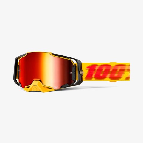 100 PROCENT GOGLE ARMEGA TETSU - MIRROR RED LENS - KOLOR ŻÓŁTY/CZERWONY/CZARNY SZYBKA CZERWONE LUSTRO 100 PROCENT GOGLE ARMEGA TETSU - MIRROR RED LENS - KOLOR ŻÓŁTY/CZERWONY/CZARNY SZYBKA CZERWONE LUSTRO