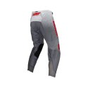LEATT SPODNIE MOTO 4.5 PANTS FORGE KOLOR CZARNY/SZARY/CZERWONY ROZMIAR S